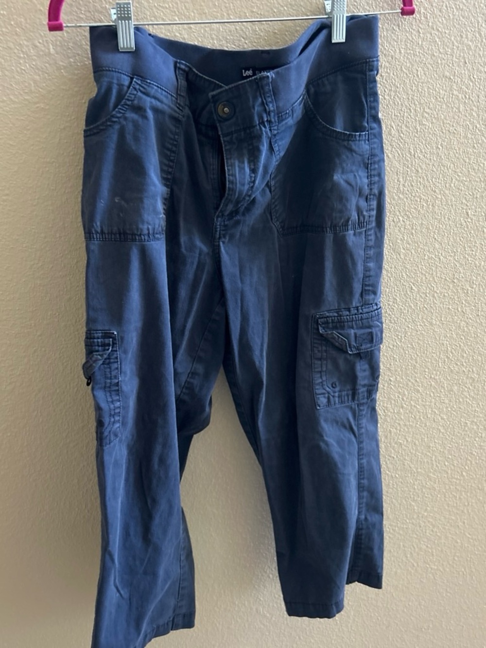 Lee Men's Dark Blue Cargo Pants
